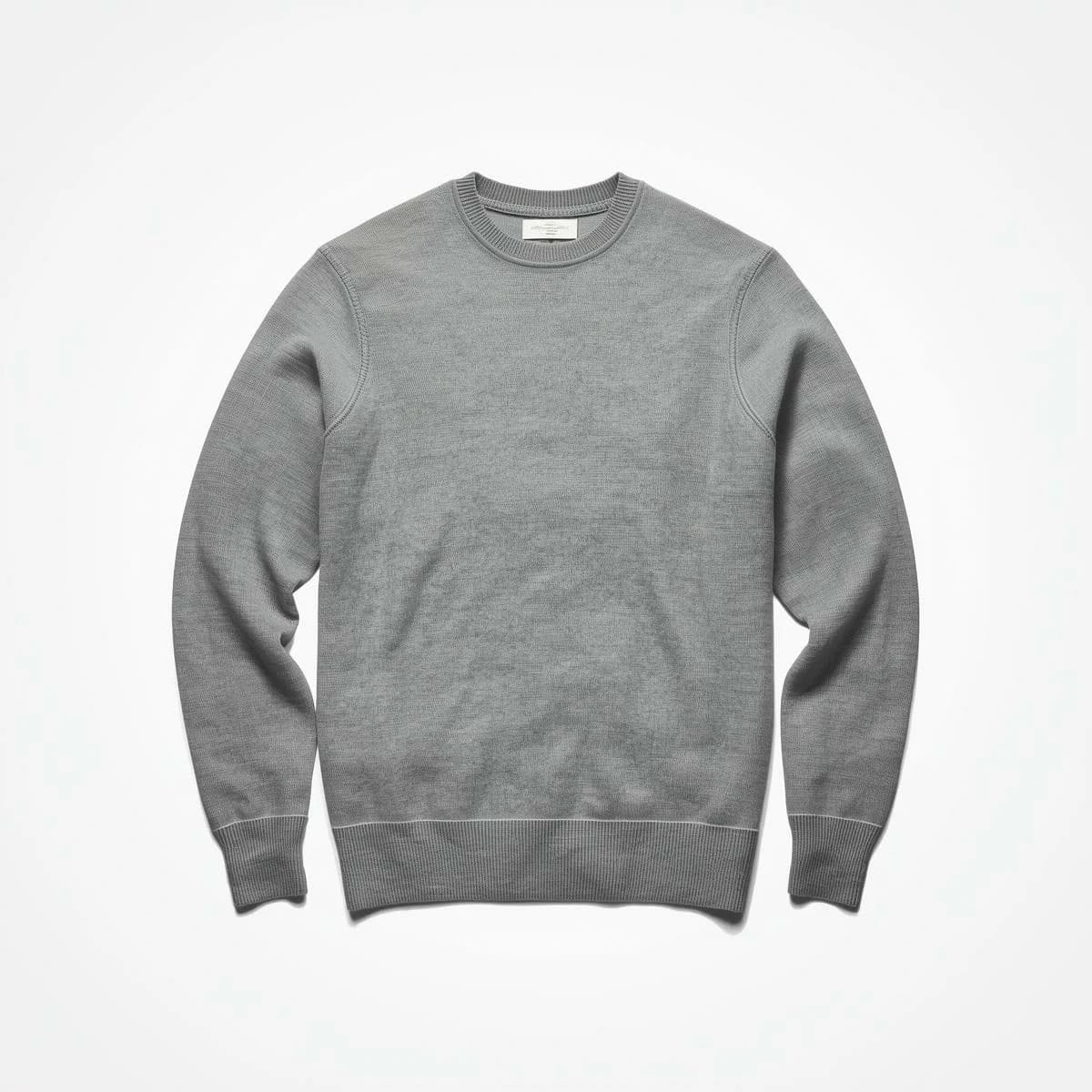 Men's Lightweight Merino Wool Sweater (Deep Navy)