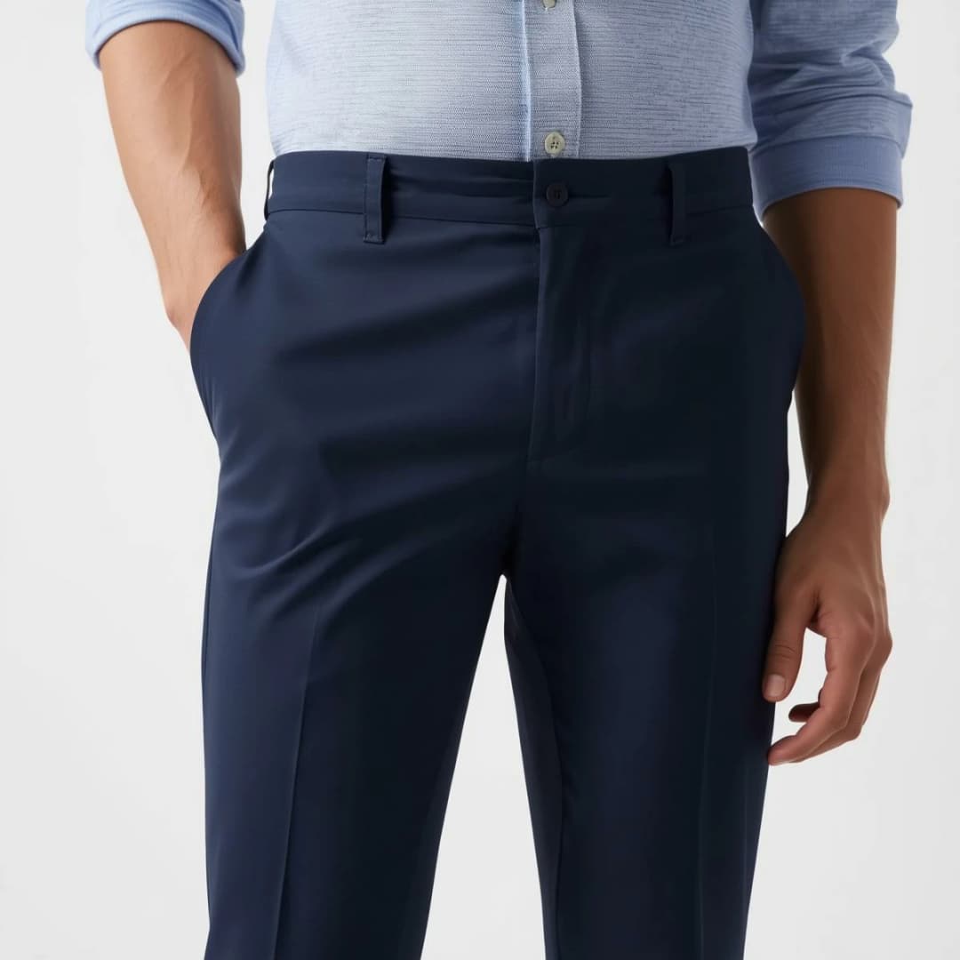 Kids Stretch Chino Trousers (Stone Grey)