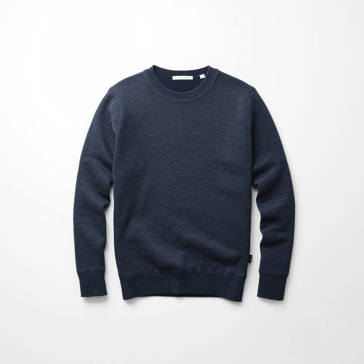Men's Lightweight Merino Wool Sweater (Grey Melange)